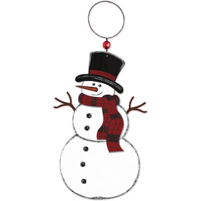 Snowman Ornament -Set of 2