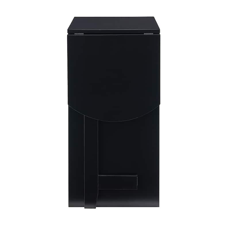 SEI Furniture London White Fold-out Organizer and Craft Desk