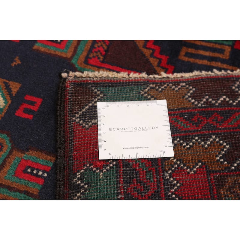 Teimani Navy Rug 3'8" x 6'4" - 3'8 x 6'4