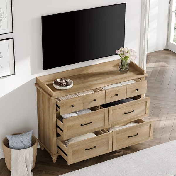 Mid Century Dresser with 5/6 Drawers, Wooden Kids Dresser for Bedroom - On Sale - Bed Bath & Beyond - 36185713 Mid Century Dresser with 5/6 Drawers, Wooden Kids Dresser for Bedroom - On Sale - Bed Bath & Beyond - 36185713