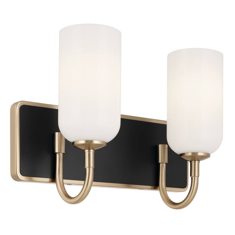 Kichler Lighting Solia 14.25 in. 2-Light Vanity Light - Champagne Bronze