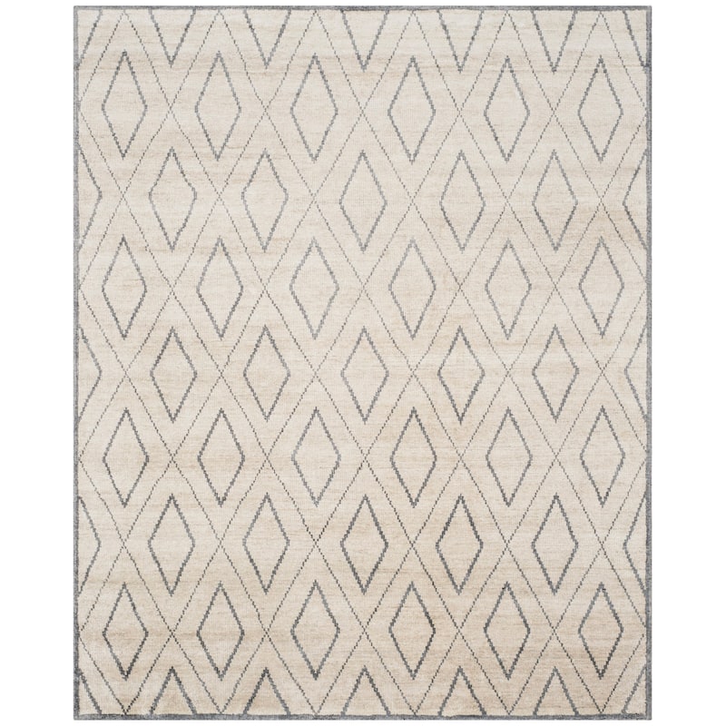 SAFAVIEH Hand-knotted Stone Wash Hilja Modern Wool Rug