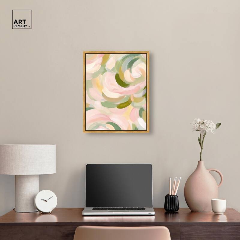 Brushstroke I Canvas by Art Remedy