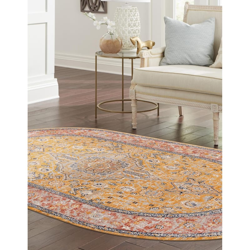 Traditional Nixa Collection Area Rug