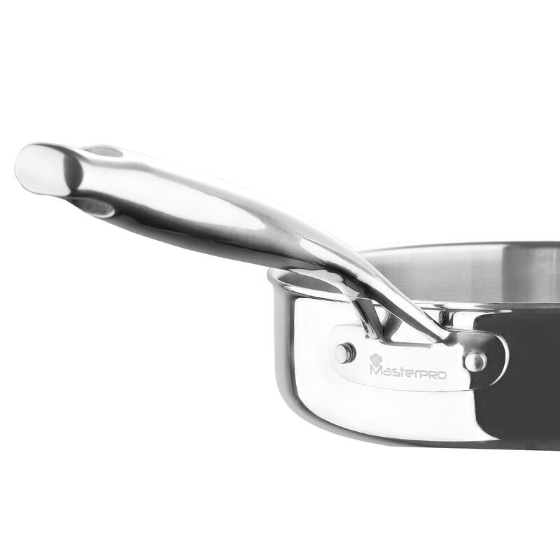 Giro by MasterPRO 3 Qt. Tri Ply Clad Covered Sauté Pan