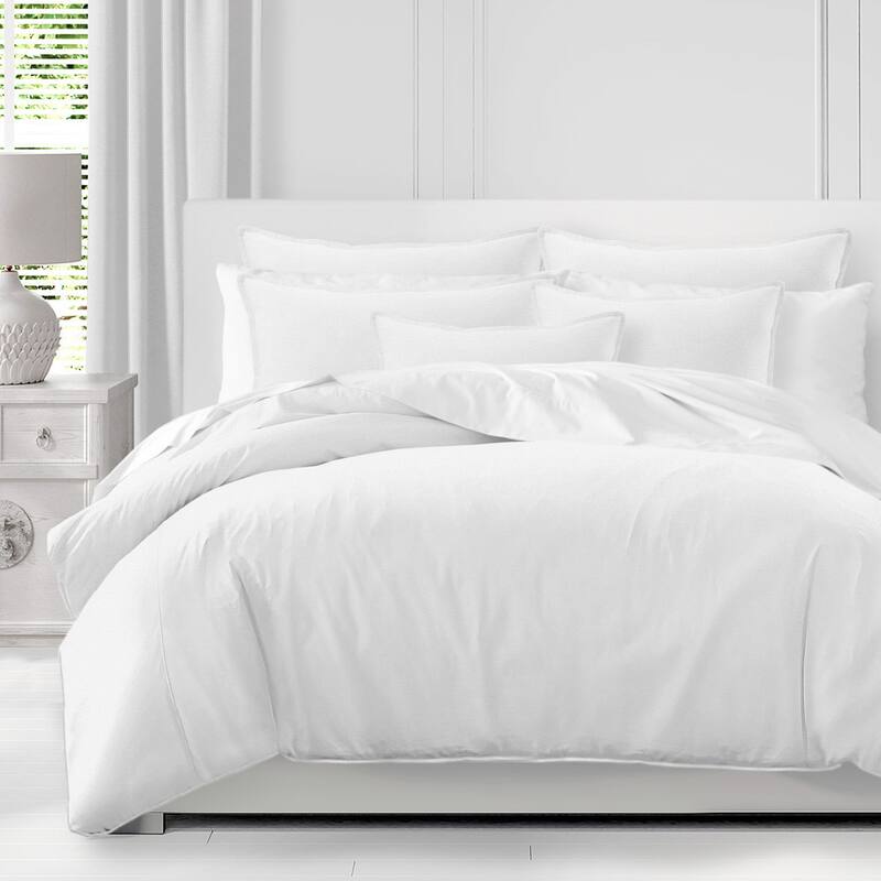 Braxton White Coverlet and Pillow Sham(s) Set
