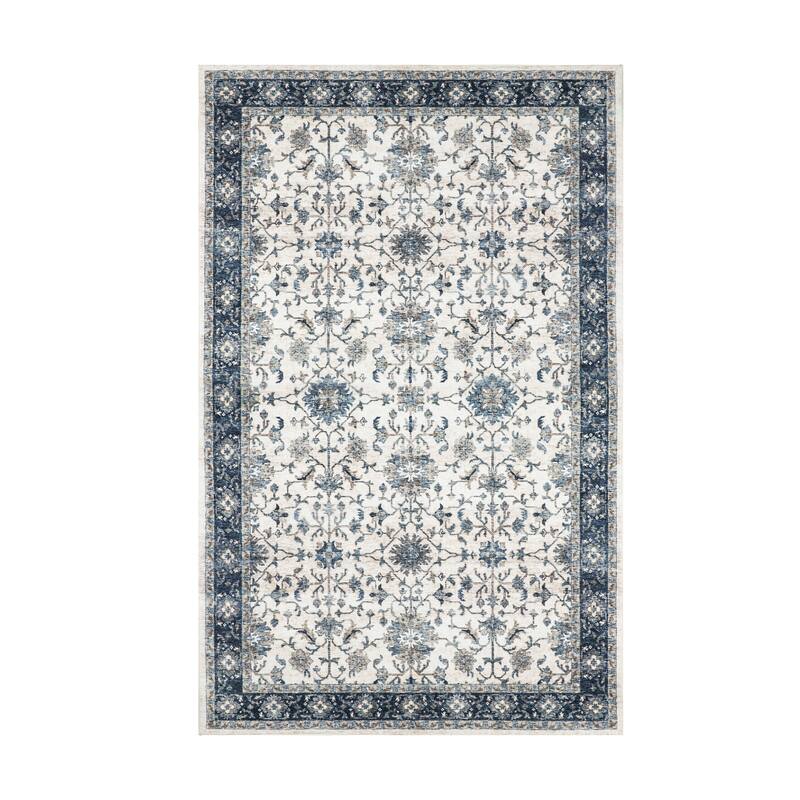Glitzhome Vintage Persian Floral Medallion Area Rugs Collection