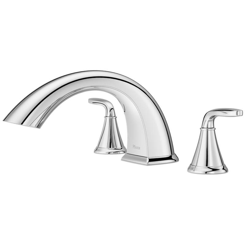 Pfister RT6-5WF Winfield Deck Mounted Roman Tub Filler - Polished Chrome