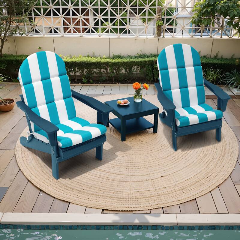 Outdoor Adirondack Chairs Cushion with Sunbrela Fabric