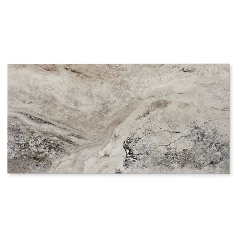 Tufo 12" x 24" Glazed Porcelain Wall and Floor Tile
