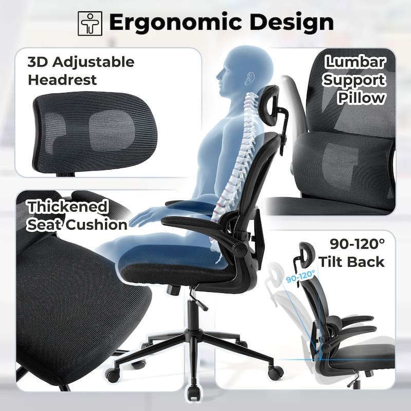 OVIOS Ergonomic Mesh Office Chair