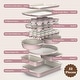 preview thumbnail 4 of 17, Country Kitchen Nonstick Stackable Bakeware Set - Durable, Easy Release Baking Set- 22 Pc. Includes Silicone Muffin Cups