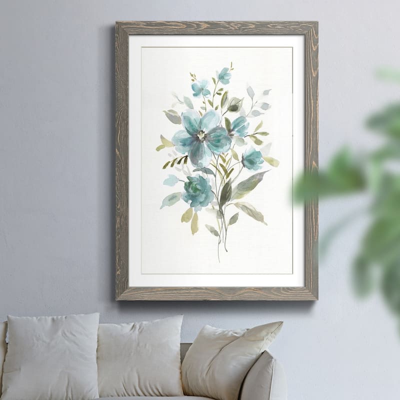Linen Botanical II-Premium Framed Print - Ready to Hang