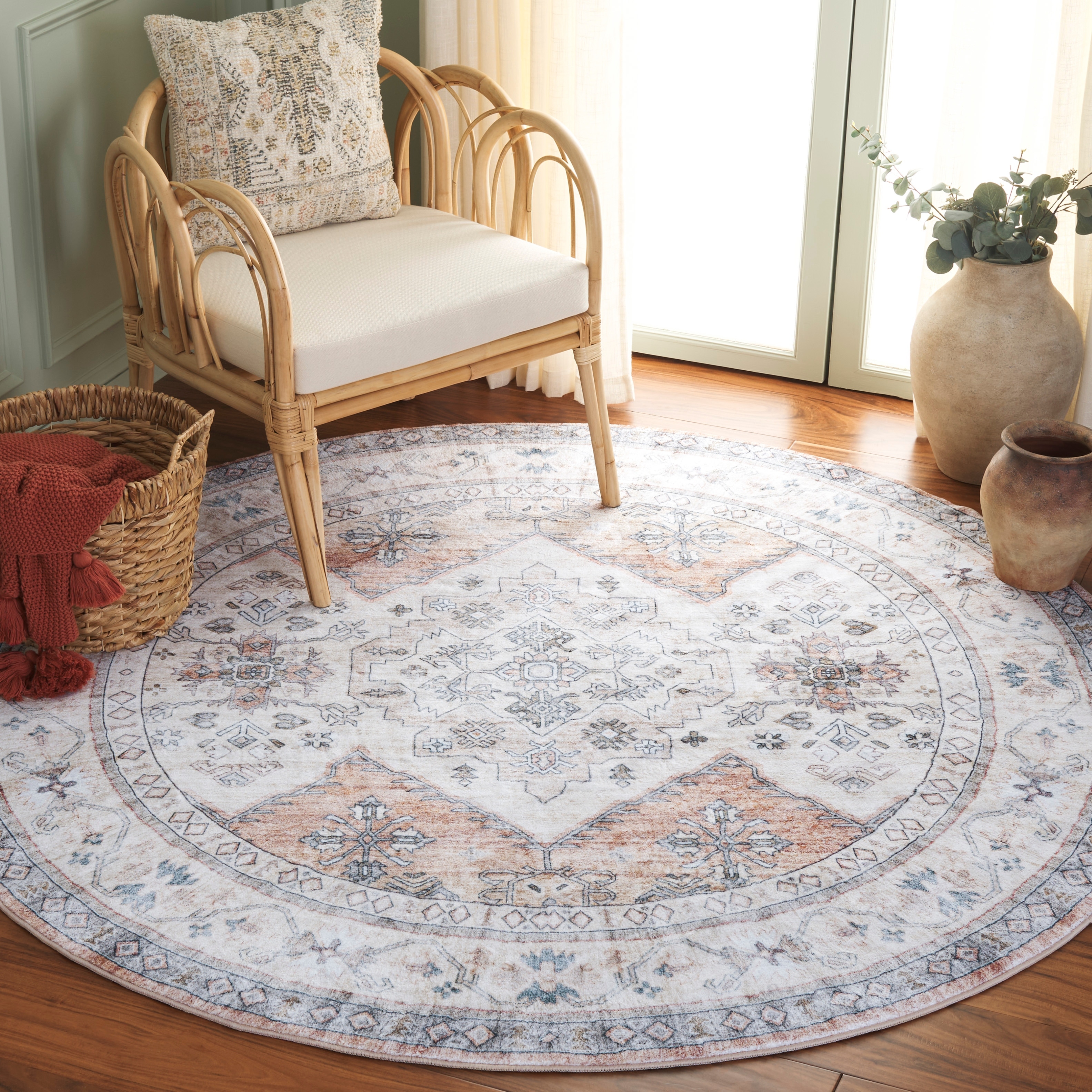 SAFAVIEH Montana Virginija Shabby Chic Oriental Rug