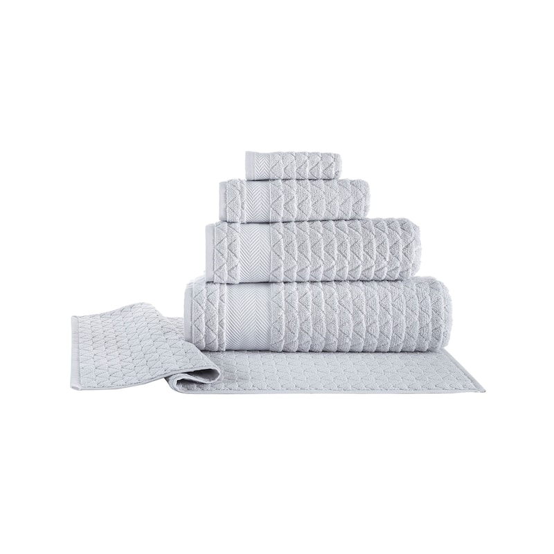 Brooks Brothers Herringbone Bath Towel