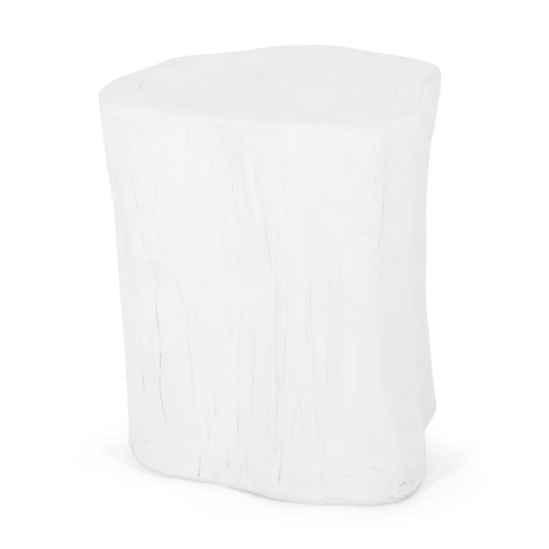 Outdoor Lightweight Concrete Side Table by Christopher Knight Home