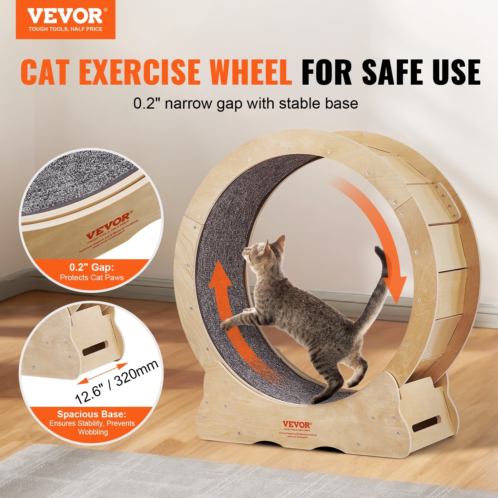 Indoor cat exercise wheel shop