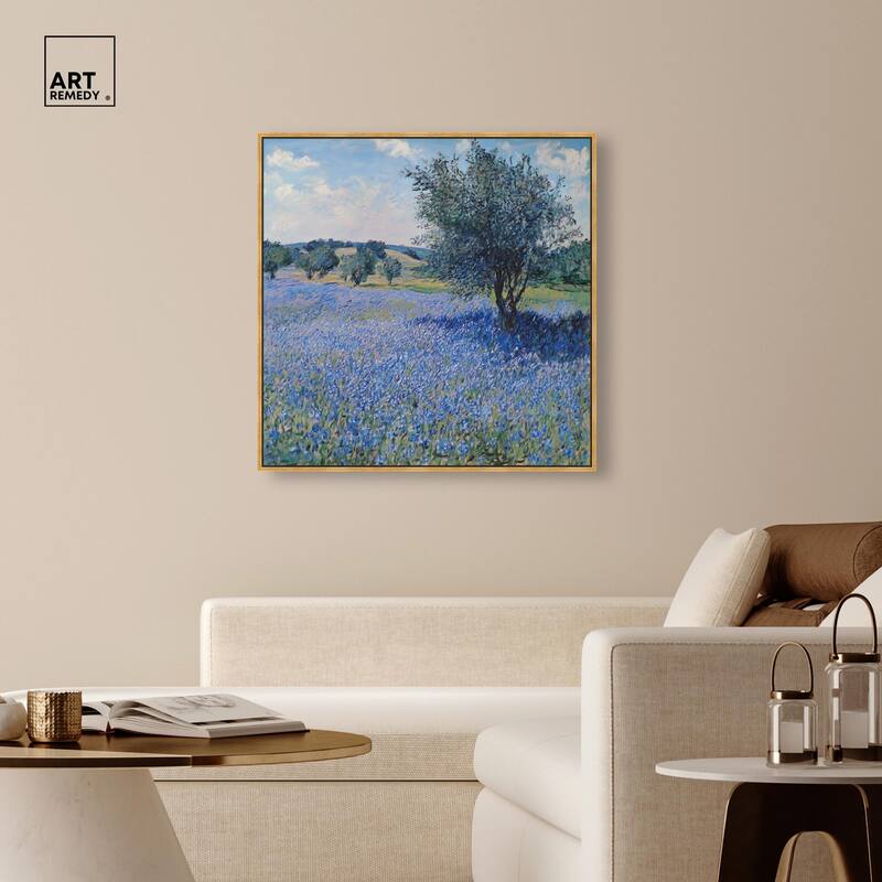 Bluebonnet Meadow II Canvas by Art Remedy