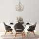 preview thumbnail 4 of 18, Two-Tier Capiz Honeycomb Chandelier - 20.0"L x 20.0"W x 12.0"H