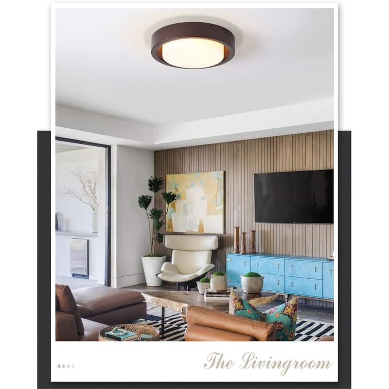 16 inch ceiling light bronze kitchen light metal, glass bedroom light