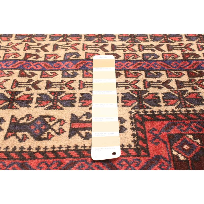 ECARPETGALLERY Hand-knotted Teimani Tan Wool Rug - 3'0 x 5'0