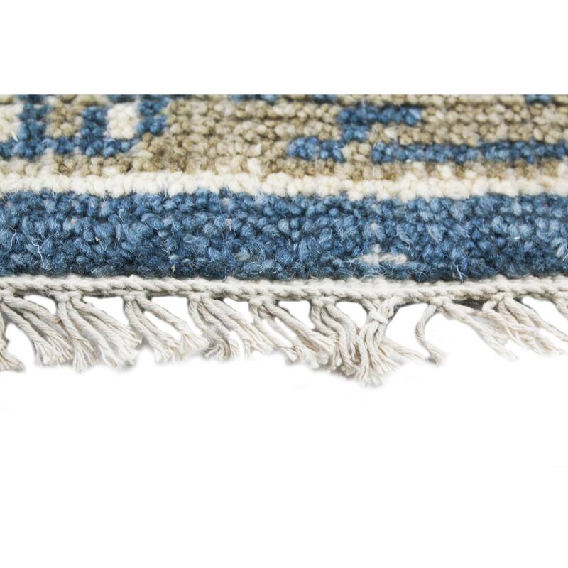 Bashian Papi Blue Transitional Area Rug