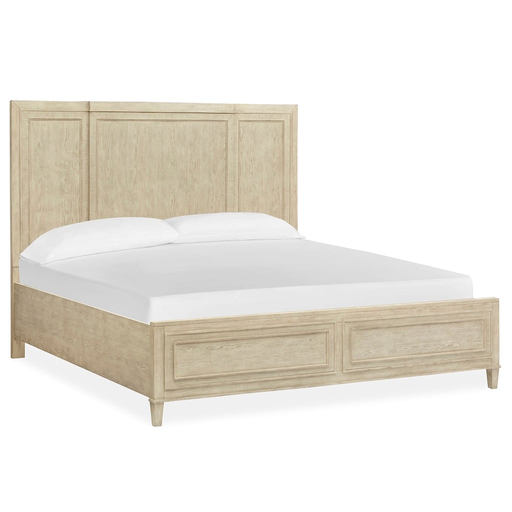 Magnussen Home Sheridan Limestone Panel Bed