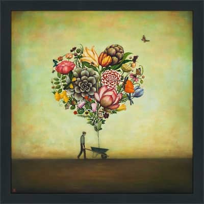 "Big Heart Botany" by Duy Huynh Print on Acrylic