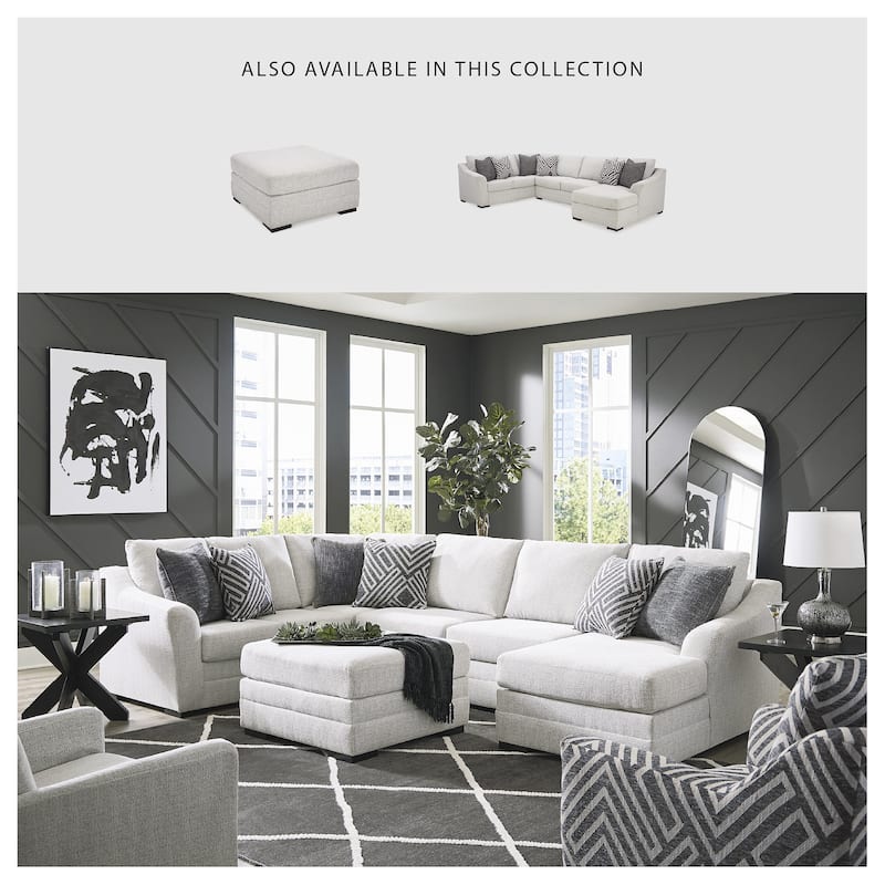Signature Design by Ashley Koralynn Beige 3-Piece Sectional with Chaise