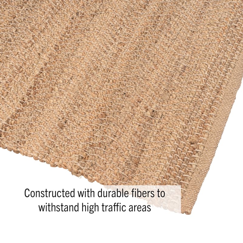 Nautica Jute Handmade Modern Home Decor Accent Rug