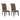 Tripton Tufted Dining Chair Set of 2