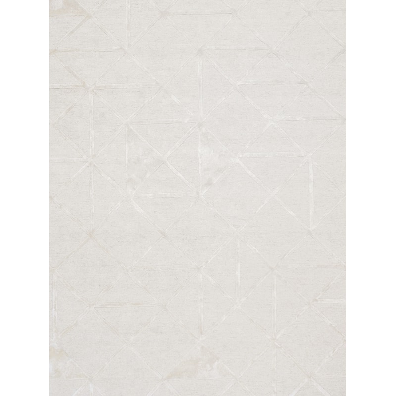 Pasargad Home Edgy Collection Hand-Tufted Bsilk & Wool Area Rug