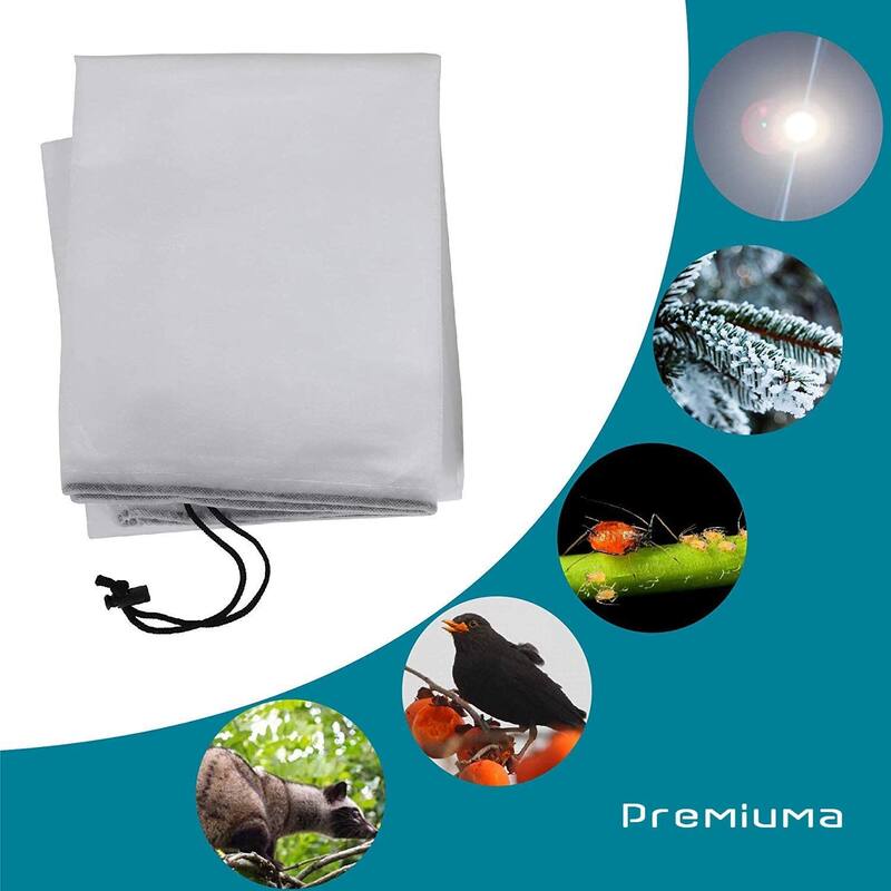 Agfabric 96 in. H x 108 in. Dia, 0.95 oz. Plant Cover Freeze Frost Protection Bag Shrub Jacket