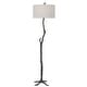 preview thumbnail 1 of 6, Uttermost Spruce Rustic Floor Lamp - 69"H,  Shade 11"H x 18"Dia.