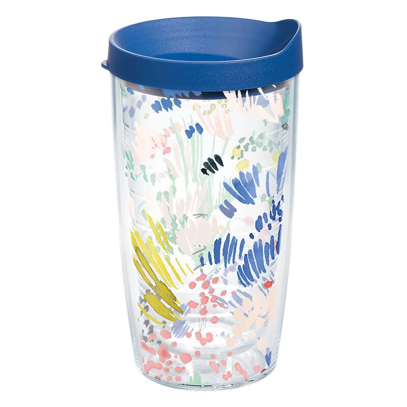 Tervis Kelly Ventura Valley Bright Made in USA Double Walled Insulated Travel Tumbler, Classic - 16oz