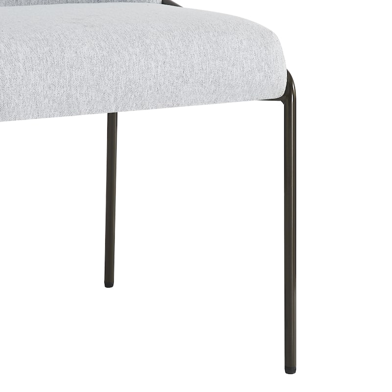 Christopher Knight Home - Marden Modern Upholstered Dining Chair Set with Curved High Back - Set of 2