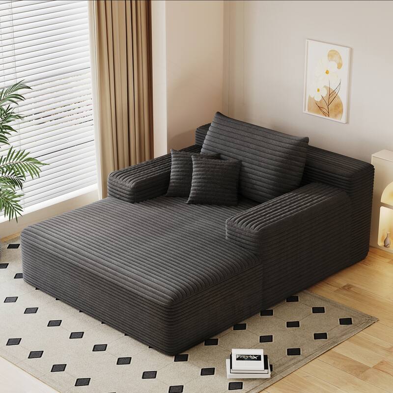 Comfortable Oversized Sofa Bed for Relaxation and Multipurpose Use