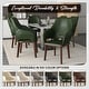 preview thumbnail 15 of 63, Vivara Set of 2 Leather Dining Chair with Padded Seat - Mid-Century Arm Chair for Home Office Bar & Kitchen