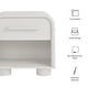 preview thumbnail 3 of 28, Bellamy Curved 1-Drawer Nightstand
