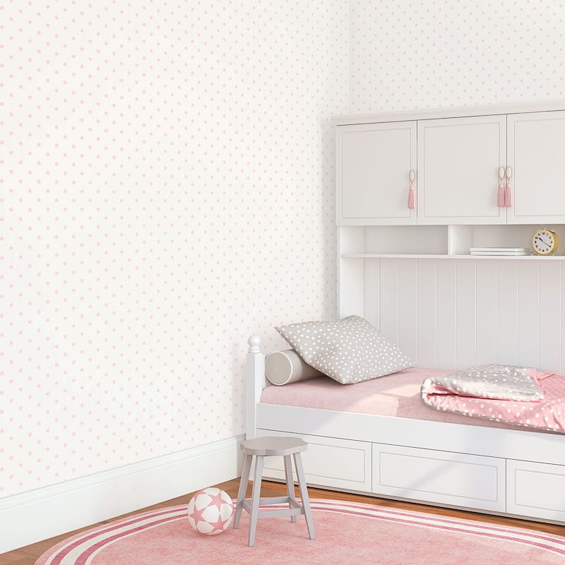 Galerie Wallcoverings Just 4 Kids 2 Tiny Stars Non-woven Matte Wallpaper Roll