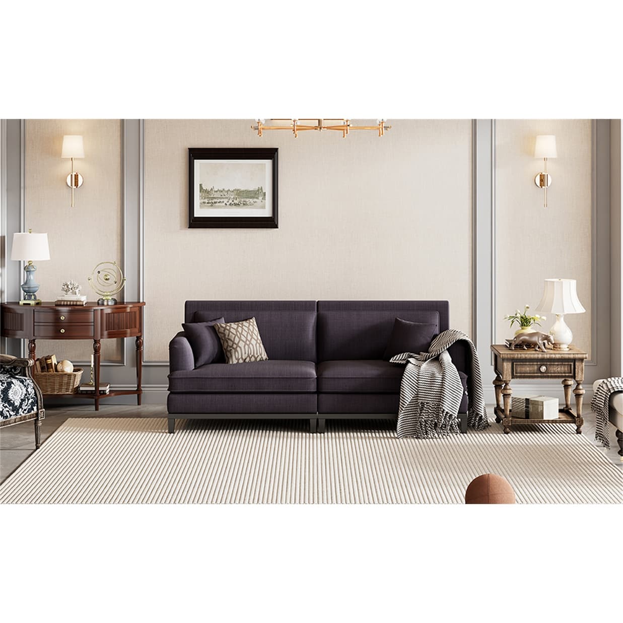 Country style couch pillows sales