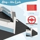 preview thumbnail 6 of 8, Costway Fir Wood Sandbox with Sloping Canopy Liner Multiple Seats - See Details