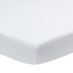 preview thumbnail 1 of 3, Lambs & Ivy Signature White Organic Cotton Fitted Crib Sheet