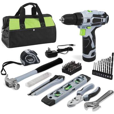 12V Cordless Drill Driver Kit