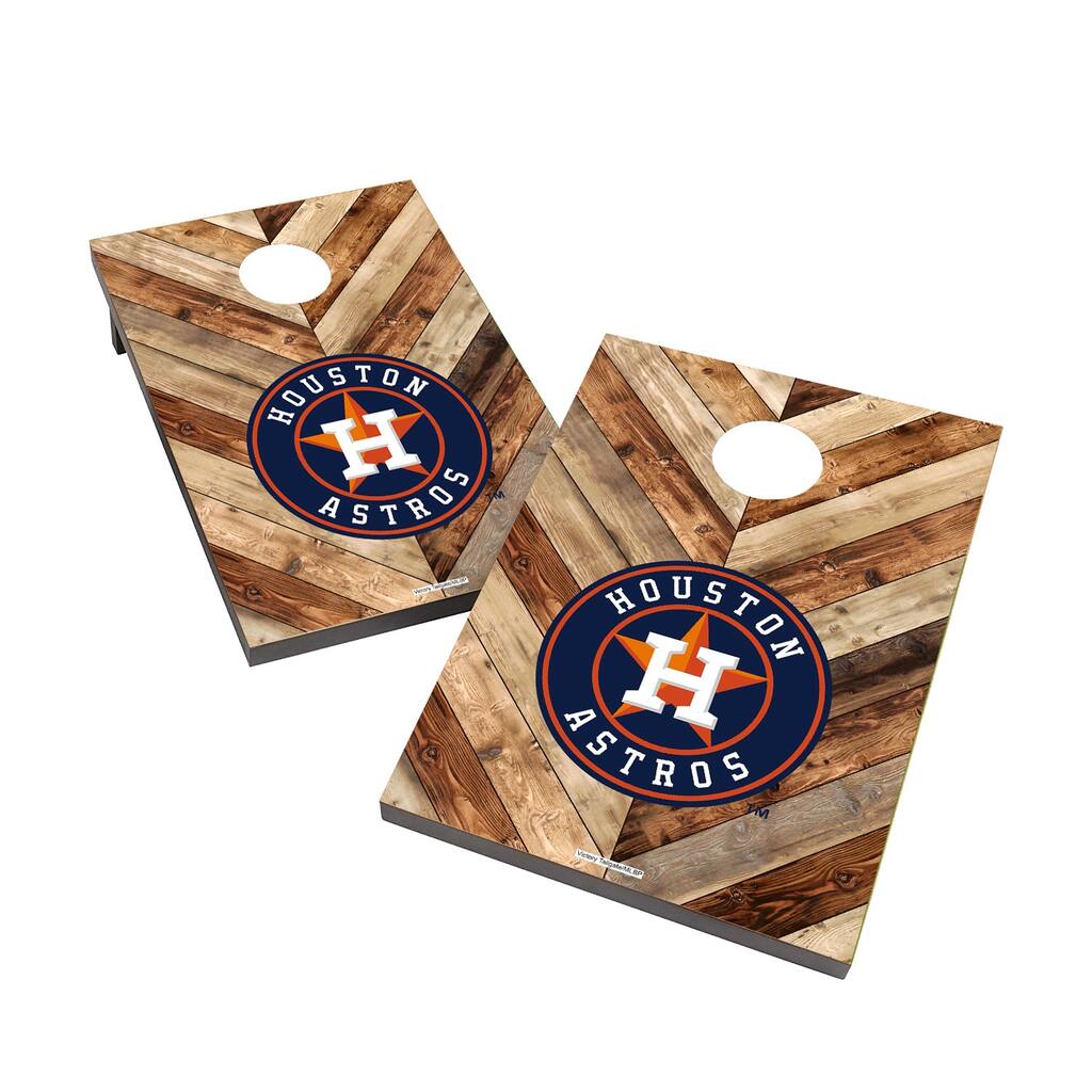 Houston Astros 2x4 MLB Cornhole Bag Toss