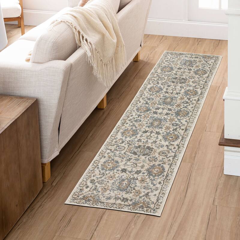 Mohawk Home Grove Elms Floral Ornamental Area Rug