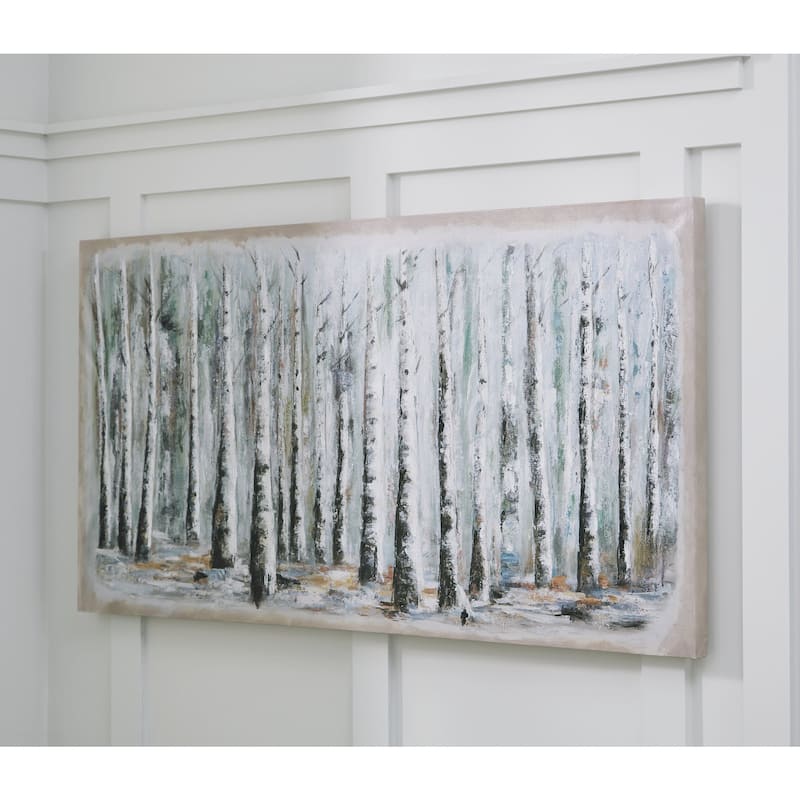 Signature Design by Ashley Calbert White/Black/Green Wall Art