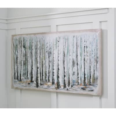 Signature Design by Ashley Calbert White/Black/Green Wall Art