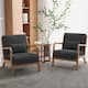 Option Dark Grey/Linen/Natural Wood