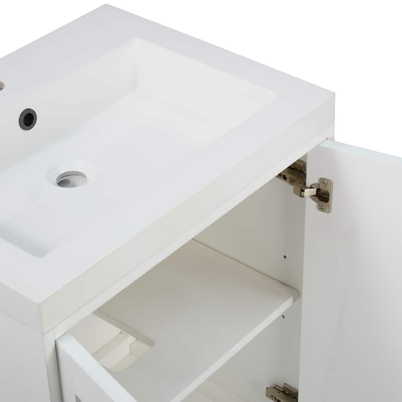 James Martin Vanities 533V24MBKWG Chianti 24" Free Standing Single